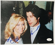 Grease: Travolta & John In-Person Dual-Signed 10” x 8” Photograph (John Brennan Collection) (JSA Authentication) 
