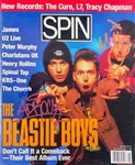 Beastie Boys : Group Signed 1992 Spin Magazine (3 Sigs) (JSA LOA)