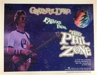 Grateful Dead: Phil Lesh Signed Limited Edition 22" x 17" "Fallout From The Phil Zone" Poster (Beckett/BAS COA)