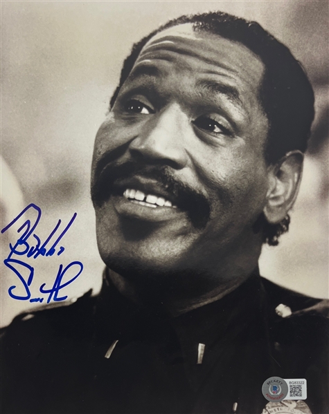 Bubba Smith Signed 8" x 10" Police Academy Photo (Beckett/BAS)