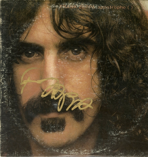 Frank Zappa Signed "Apostrophe" Album Cover (ACOA)