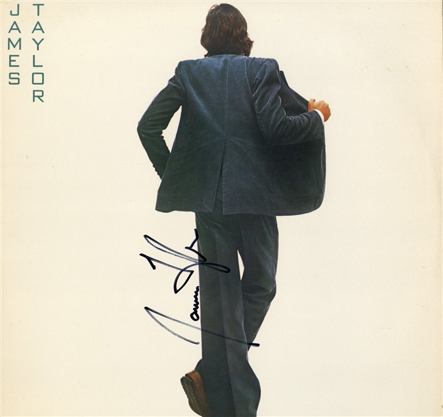 James Taylor Signed "In the Pocket" Album Cover (ACOA)