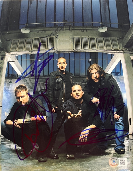 Creed: Group Signed 8" x 10" Color Photo (Beckett/BAS)
