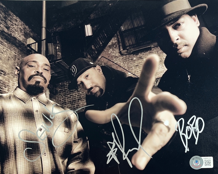 Cypress Hill Group Signed 8" x 10" Photograph (Beckett/BAS)