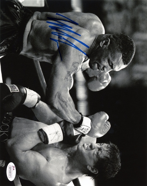 Mike Tyson Signed 8" x 10" "Rock Balboa" Photo (JSA)