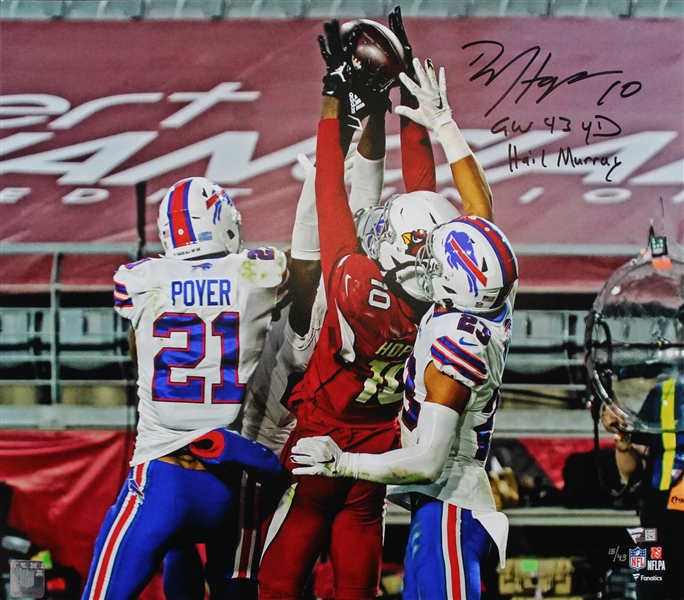 Deandre Hopkins Signed Limited Edition 16" x 20" Color Photo with "Hail Murray" Insc. (Fanatics)