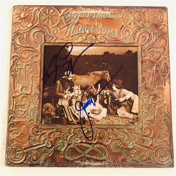 Loggins & Messina Signed "Native Sons" Album Record (John Brennan Collection) (Beckett Authentication)