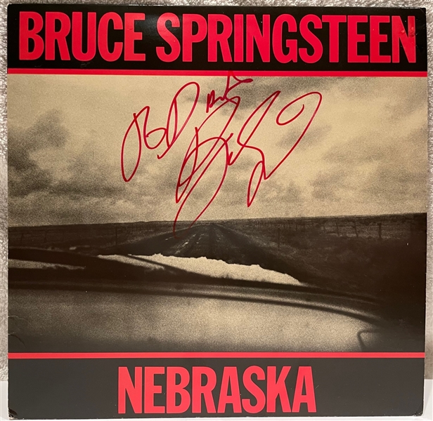 Bruce Springsteen Signed “Nebraska” 12" Vinyl (Third Party Guaranteed)
