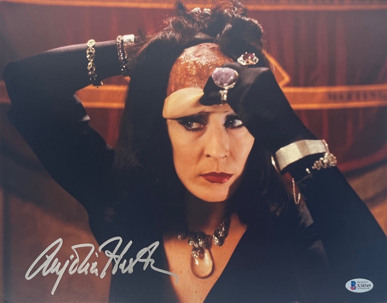 The Witches: Anjelica Huston Signed 11 x 14 Photo (Beckett/BAS)