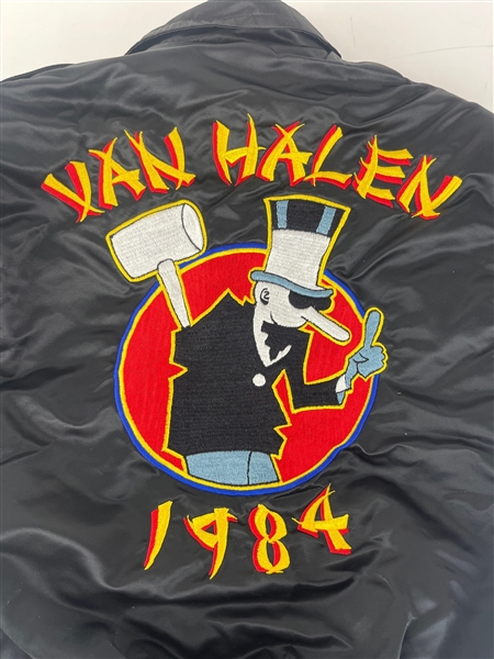 Van Halen 1984 Personalized XS Tour Jacket (Benny The Jet Urquidez LOA)