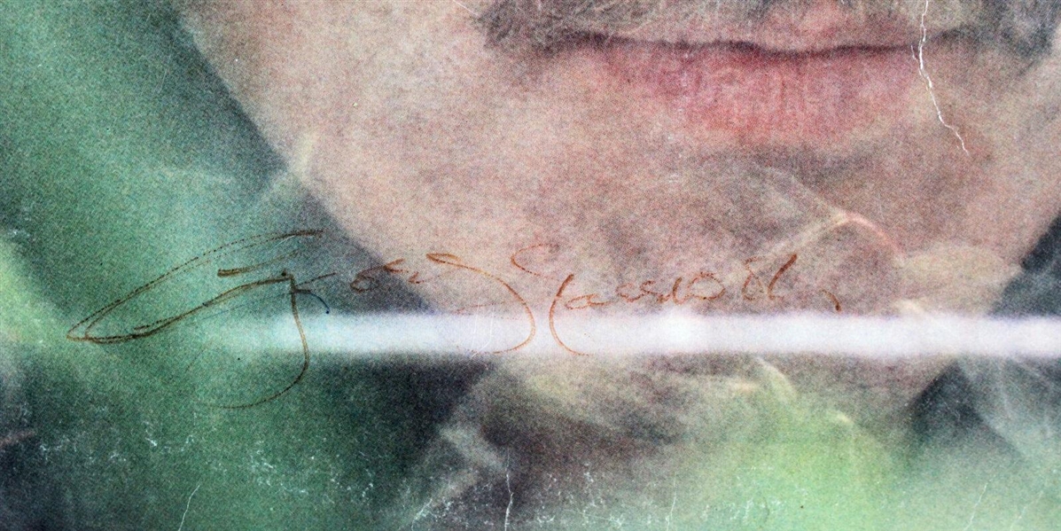 The Beatles: George Harrison Double Signed Self-Titled Solo Album (Beckett/BAS & Tracks UK LOAs)