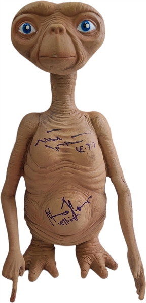 E.T. Cast Autographed 12" Doll (Autograph COA)