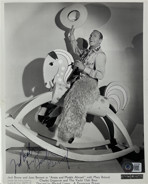 Jack Benny Signed 8" x 10" Photo (Third Party Guaranteed)