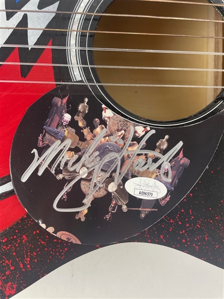 Grateful Dead Custom Painted Guitar Signed by Mickey Hart (JSA)