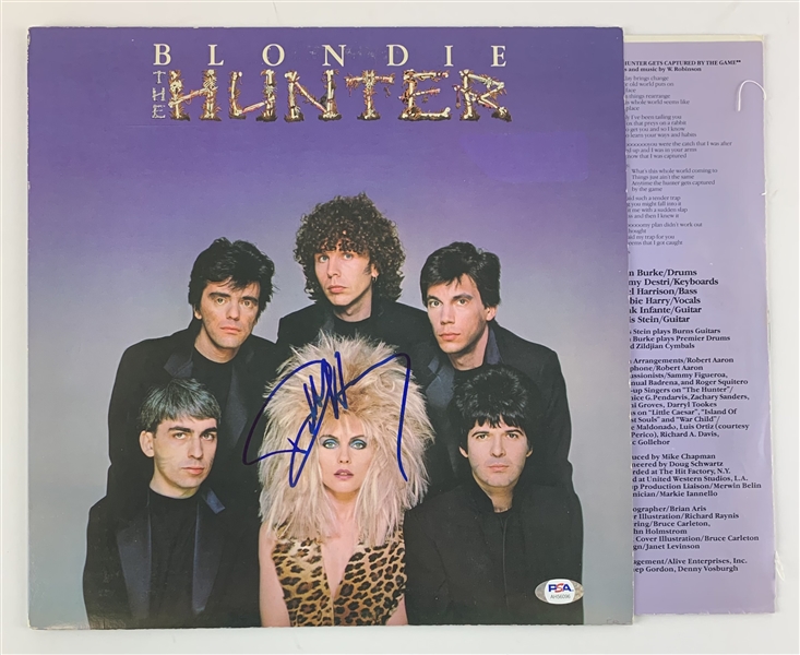 Blondie: Debbie Harry Signed Hunter Record Album (PSA/DNA COA)