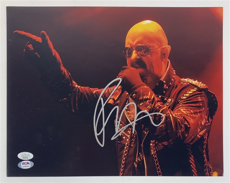 Judas Priest: Rob Halford Lot of Three (3) Signed 11" x 14" Color Photographs (Beckett, PSA/DNA & JSA)