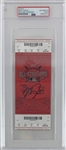 Mike Trout Signed 2015 All Star Game Ticket :: Trout All-Star MVP Performance! (PSA/DNA Encapsulated)
