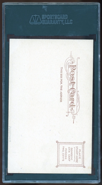 1905 NY Giants Souvenir Post Card :: SGC Good 2 (SGC Encapsulated)