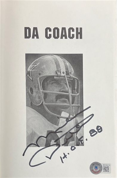 Mike Ditka Signed Paperback Da Coach Book (Third Party Guaranteed)