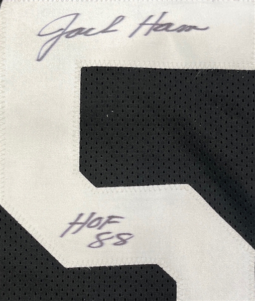 Jack Ham Signed & HOF Inscribed Pittsburgh Steelers Jersey (Beckett/BAS)