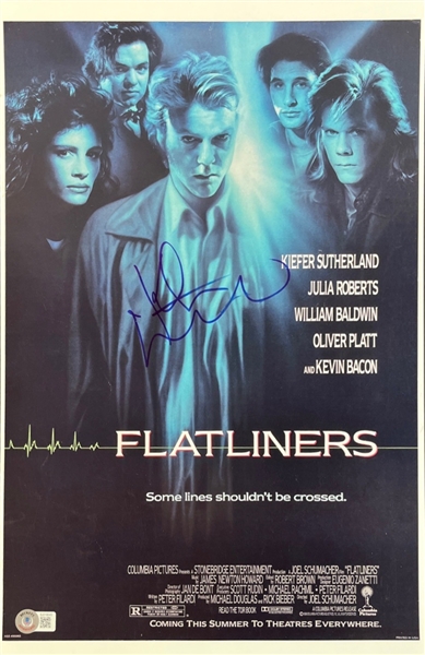 Lot of 3 Kiefer Sutherland Signed 11 x 17 Photos (Beckett/BAS)