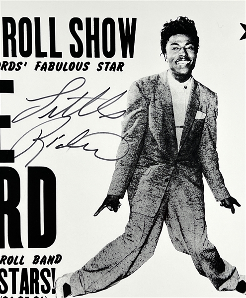 Little Richard In-Person Signed 20” x 16” Replica Poster (Third Party Guaranteed)