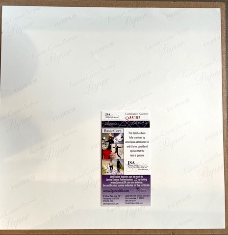 Television Group Signed “Adventure” LP Photo Print (3 Sigs) (JSA Authentication)  
