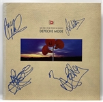 Depeche Mode Group Signed “Music For The Masses" Album Record (4 Sigs) (Third Party Guaranteed)