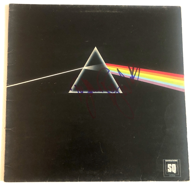 Pink Floyd: Roger Waters In-Person Signed “Dark Side of the Moon” Album Record (John Brennan Collection) (Beckett/BAS Authentication) 