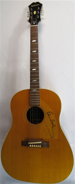 The Beatles: Paul McCartney Signed Epiphone Texan FT-79 McCartney Model Acoustic Guitar (Beckett/BAS LOA, JSA LOA, and Caiazzo LOA)