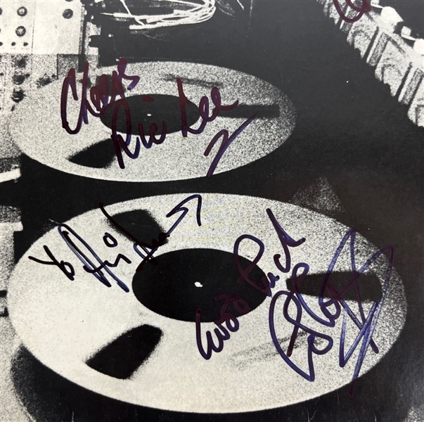 Ten Years After: Group Signed Recorded Live LP w/ Vinyl (4 Sigs)(Third Party Guaranteed) 
