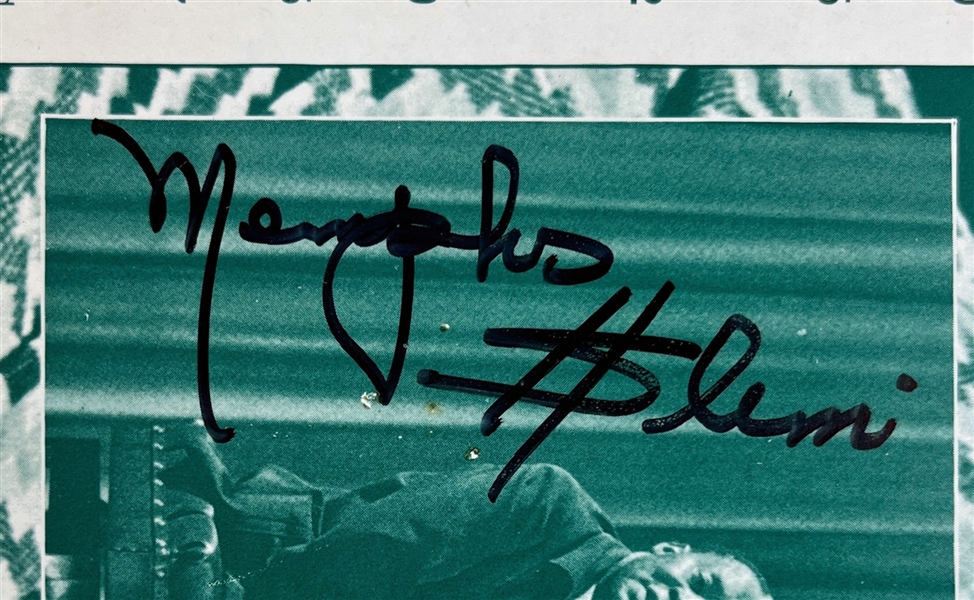 Blues Greats Signed Album, Including Jack Dupree, Sunnyland Slim, and Memphis (Beckett/BAS)