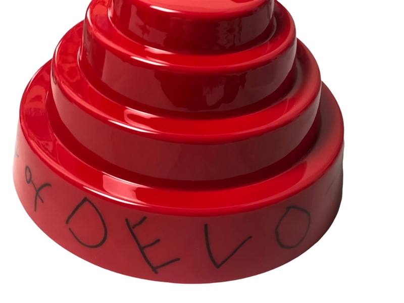 Devo: Gerald Casale 'Jerry' Signed Devo Energy Dome Hat (JSA)