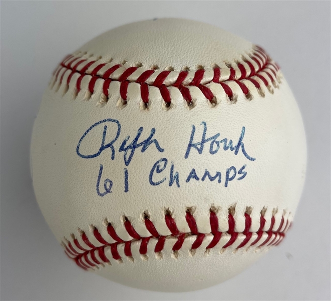 Yankees Greats Multi-Signed OAL Baseball w/ Berra & More! (6 Sigs)(Third Party Guaranteed)