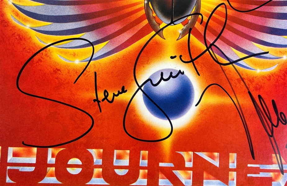 Journey: Group Signed 'Greatest Hits' Album Cover (4 Sigs)(Third Party Guaranteed)