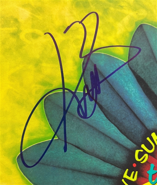 The B-52's Group Signed 'Summer of Love' Album Cover (4 Sigs)(Third Party Guaranteed)