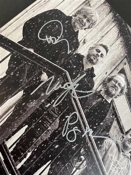 Phish: Group Signed 'Sigma Oasis' Album Cover (3 Sigs)(Third Party Guaranteed)