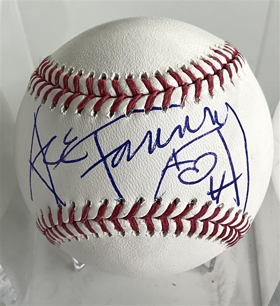 KISS: Ace Frehley Signed OML Baseball (Third Party Guaranteed)