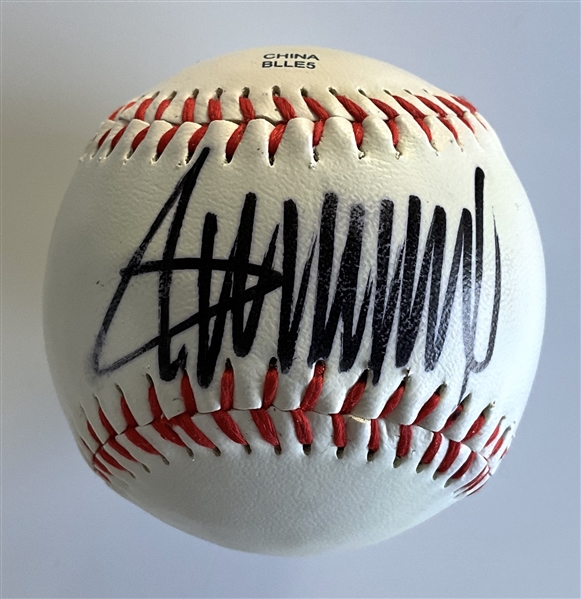 Donald Trump Signed Rawlings Official League Baseball (Third Party Guaranteed)