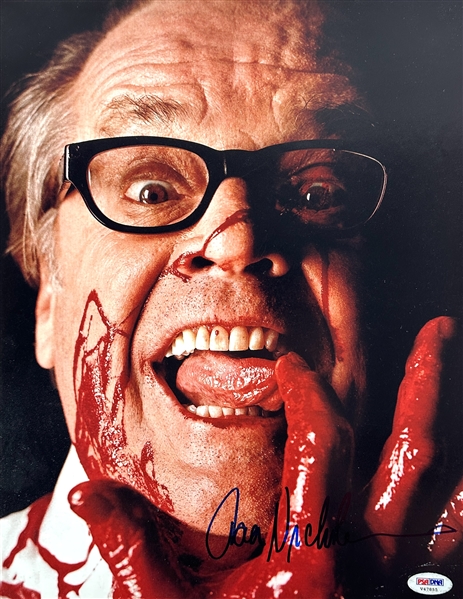 Jack Nicholson Signed 11 x 14 Color Photo (PSA/DNA COA)