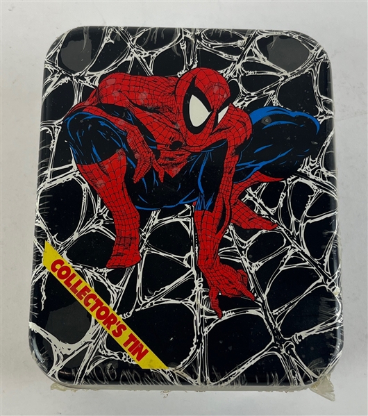 1991 Spiderman Marvel Universe Unopened Sealed Collectors Tin #4538 Of 7500