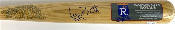 George Brett Signed Limited Edition Cooperstown Collection "Kansas City Royals" Baseball Bat (Beckett/BAS)