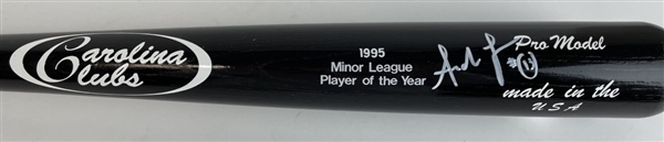 Andruw Jones Signed Carolina Clubs Pro Model Baseball Bat (PSA/DNA)