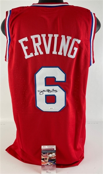 Julius Erving Signed Philadelphia 76ers Jersey (JSA)