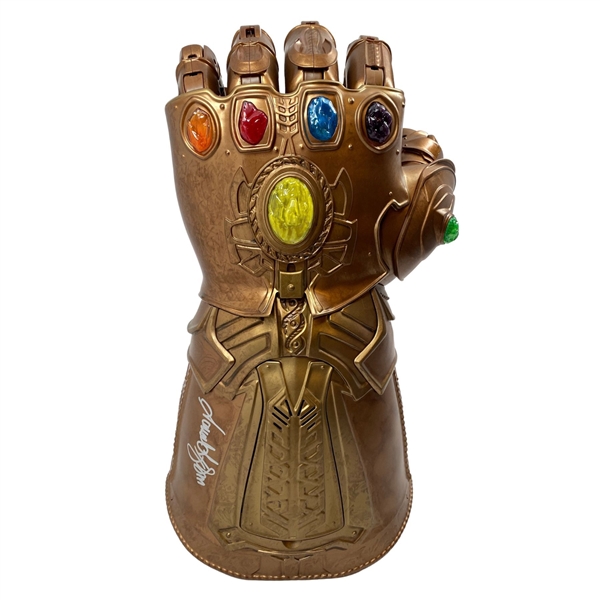 Avengers: Samuel L. Jackson Signed “Thanos” Infinity Gauntlet Electronic Toy (Celebrity Authentics COA) (Third Party Guaranteed)