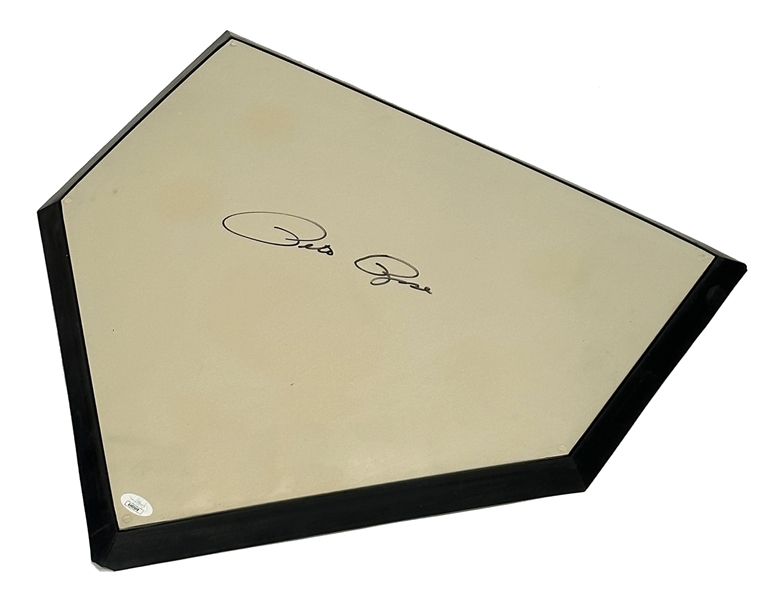 Pete Rose Signed Full Size Authentic Home Plate (JSA Authentication)