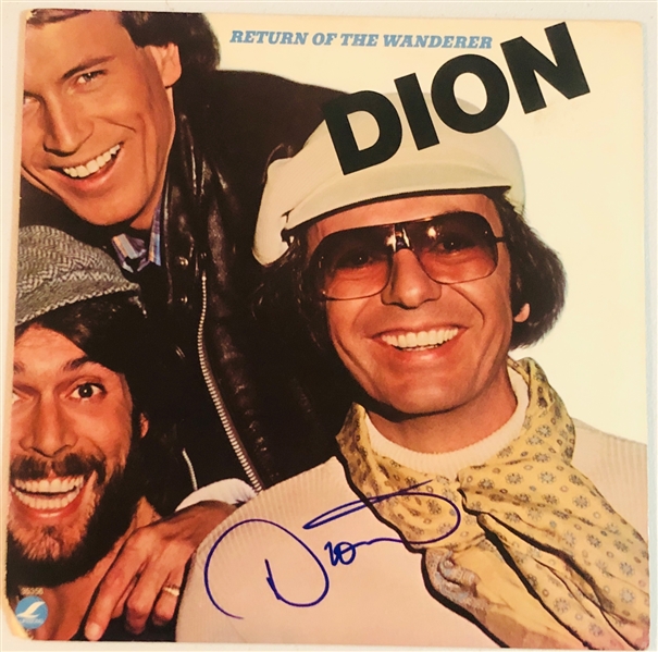 Dion In-Person Signed “Return of the Wanderer” Album Record (John Brennan Collection) (Beckett/BAS Authentication)