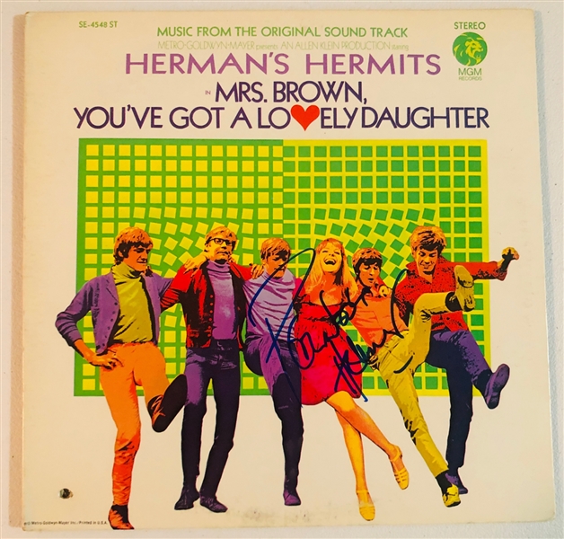 Herman’s Hermits: Peter Noone In-Person Signed “Mrs. Brown, You Got a Lovely Daughter” Album Record (John Brennan Collection) (Beckett/BAS Authentication)