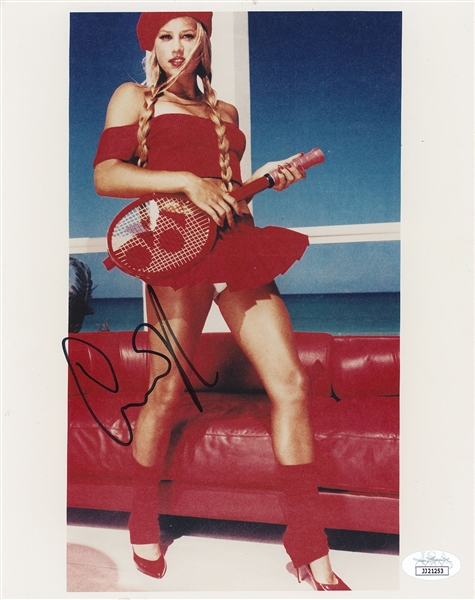 Anna Kournikova 8” x 10” Signed Photo (John Brennan Collection) (JSA Authentication)