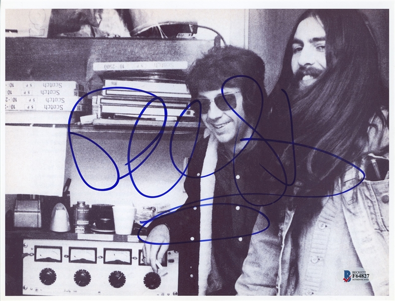 Phil Spector In-Person Signed 11” x 8.5” Photo (John Brennan Collection) (Beckett/BAS Authentication) 